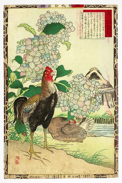 ㉑花鳥画・短冊絵・柱絵等 | 山星書店 浮世絵 Yamaboshi-Shoten Ukiyo-e